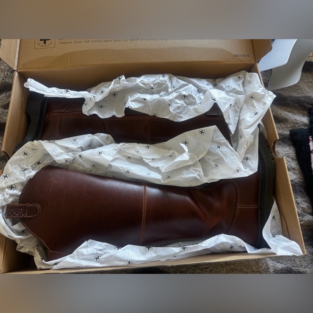 AMAAYAH KNEE HIGH LEATHER BOOTS - Picture 4 of 6